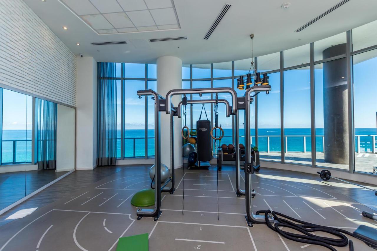 The Ultimate Resort - Beachfront 2 Bedroom Apartment With Direct Ocean View, Rooftop Pool, Hot Tub And Gym 好莱坞 外观 照片