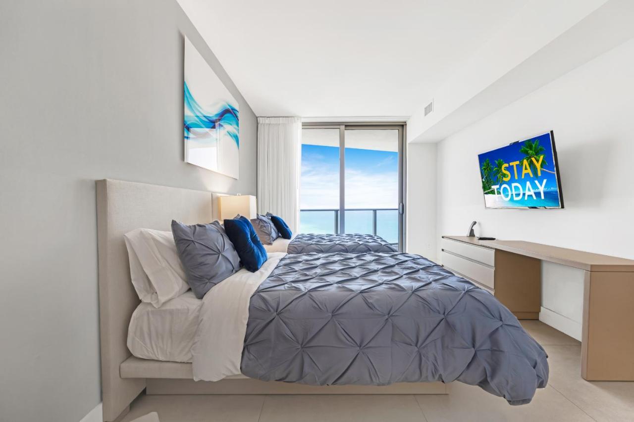 The Ultimate Resort - Beachfront 2 Bedroom Apartment With Direct Ocean View, Rooftop Pool, Hot Tub And Gym 好莱坞 外观 照片