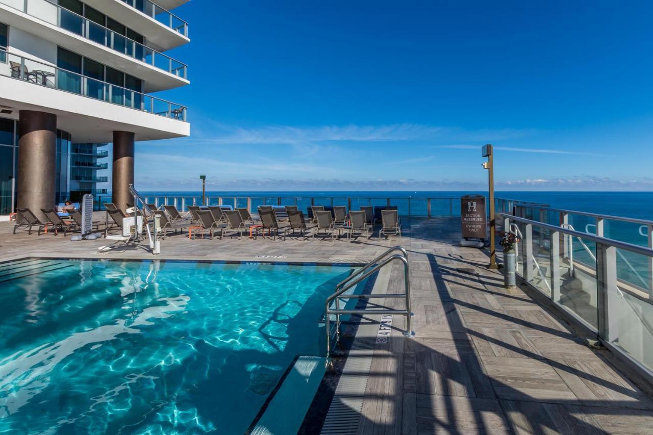 The Ultimate Resort - Beachfront 2 Bedroom Apartment With Direct Ocean View, Rooftop Pool, Hot Tub And Gym 好莱坞 外观 照片