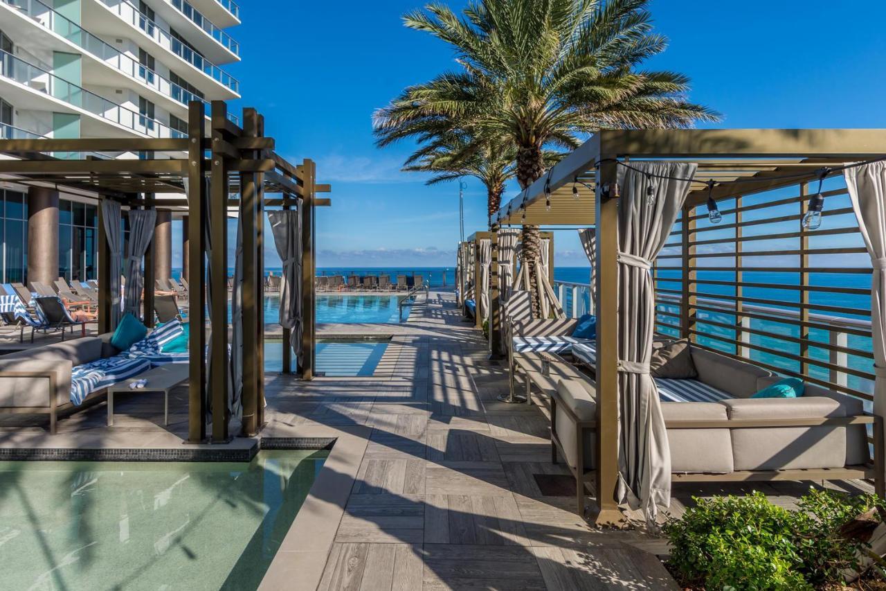 The Ultimate Resort - Beachfront 2 Bedroom Apartment With Direct Ocean View, Rooftop Pool, Hot Tub And Gym 好莱坞 外观 照片